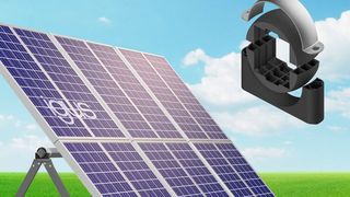 Igus verweist jetzt auf die nächste Generation des seit gut 15 Jahren erfolgreich im Einsatz befindlichen Igubal-ESQM-Stehlagers für Solarmodule – das ESQM 2.0. Was die Kunststoffspezialisten aus Köln verbessert haben, erfahren Sie hier ... (Bild: Igus)