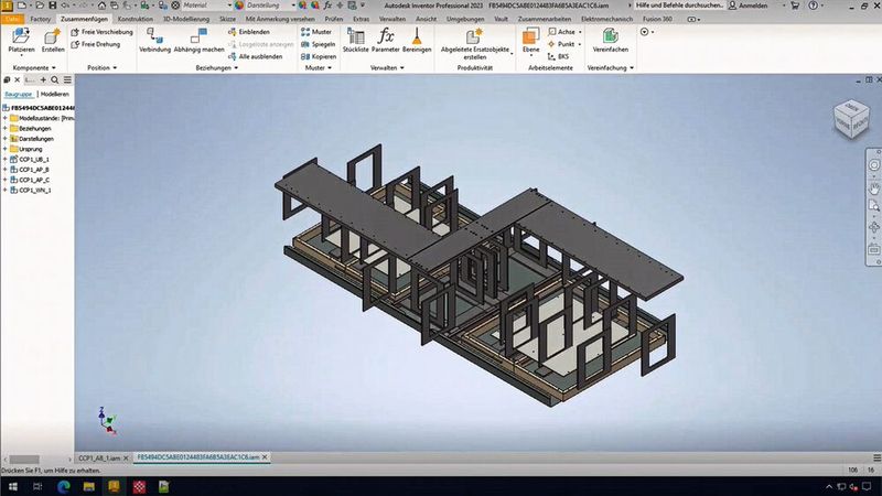 Im CAD-System lassen sich die Konfigurationsdaten ausprägen und verarbeiten. (Bild: Cideon)