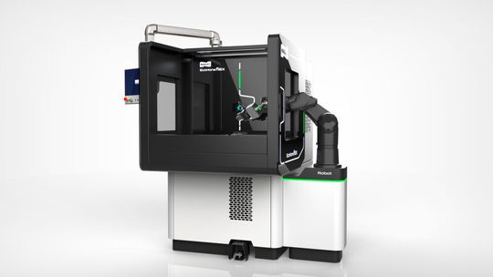 Von Nagel aus Nürtingen stammt diese neuartige Honmaschine. Sie nennt sich Ecohone flex und wurde auf der Grindinghub kürzlich vorgestellt. Lesen Sie hier, was das System für Vorteile zum Anwender bringt ...(Bild:  Nagel)