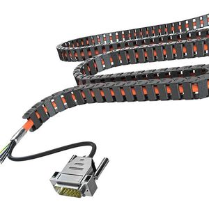 Minimising investment and installation effort: the One-Cable-Solution, developed by Stöber in collaboration with Heidenhain.(Image: Stöber)