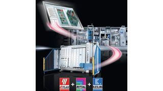 Der neue Leistungsverbund Eplan, Rittal und Kiesling: Mit automatisierten Abläufen von der Elektroplanung mit einer CAE-Software bis zur Bearbeitung und Montage lassen sich deutliche Zeit- und Kosteneinsparungen entlang der gesamten Wertschöpfungskette im Schaltschrankbau realisiert werden. (Rittal)