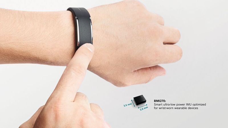 Bosch Sensortec hat mit dem BMI270 einen intelligenten Inertialsensor mit äußerst niedrigem Stromverbrauch für Wearable-Anwendungen auf den Markt gebracht. (Bosch Sensortec)