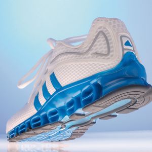 Polyurethan wird beispielsweise bei Joggingschuhen verwendet. Bild: BASF
