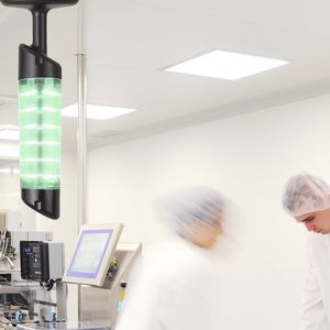 Die neue Version ermöglicht es, die Säule problemlos über Kopf in Reinräumen an der Decke zu montieren.