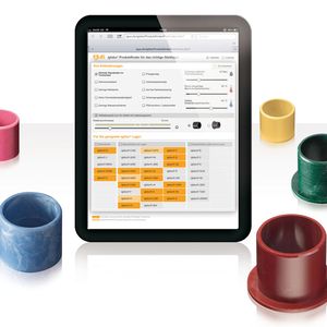 igus stellt eine neue iPad-Version des iglidur-Produktfinders vor. 