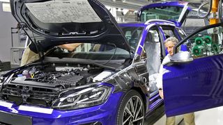 Volkswagen plant angeblich, auch die Produktion des Golf herunterzufahren. (Volkswagen AG)
