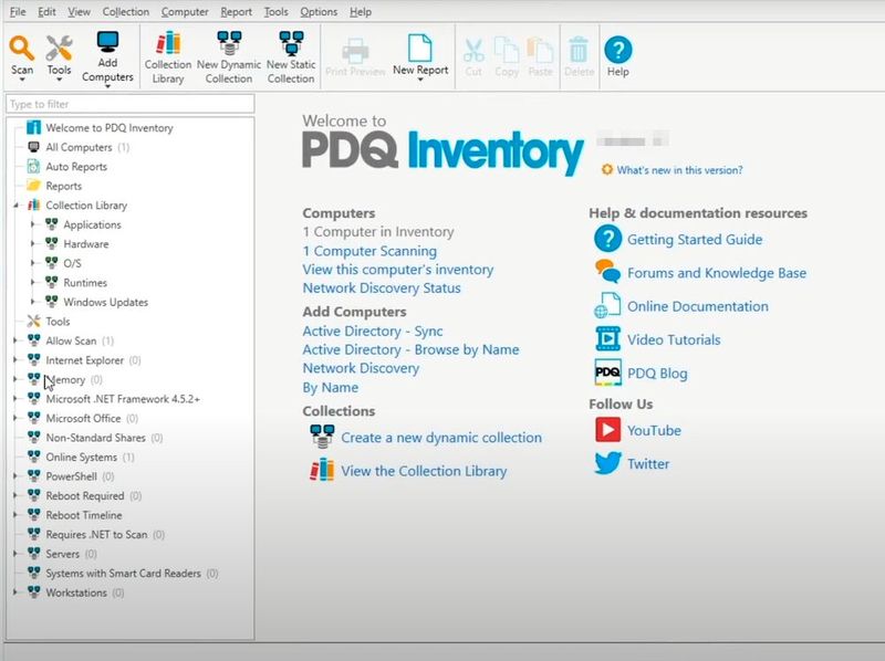 PDQ Inventory läuft On-Premises und bietet eine übersichtliche Oberfläche. (Bild: Joos - PDQ.com)