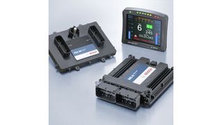 Bosch stellte auf der Autosport International seine neue Steuergeräte-Familie MS6 vor. (Foto: Bosch)