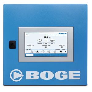 Die airtelligence provis 2.0 erhöht laut Boge die Effizienz der gesamten Kompressoranlage und spart so Kosten.