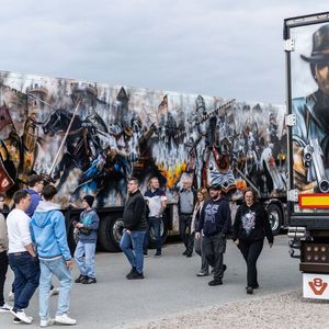 Besonders großes Interesse zeigten die Besucher für die vielen Trucks auf der Nordic Motor Show.(Bild:  Eva Biederbeck/ LV Kfz-Gewerbe S-H)