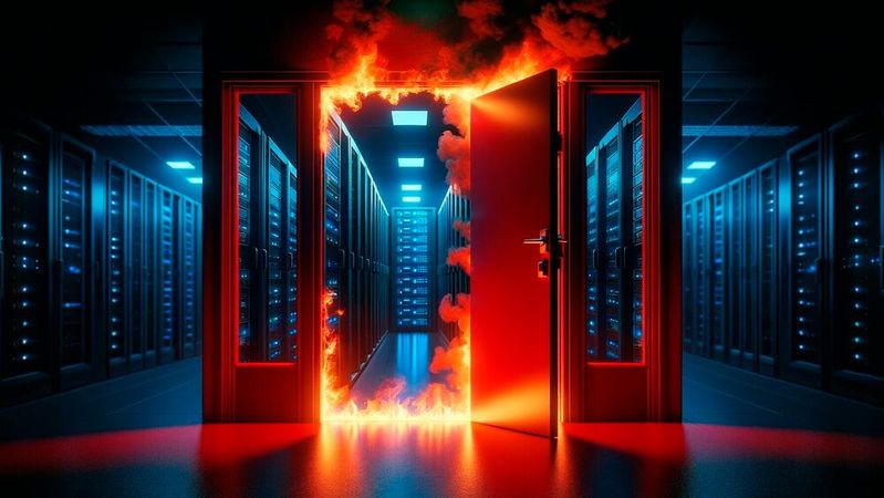 Für die Erstellung der Backdoor nutzen die Angreifer erbeutete Anmeldedaten, um legitime RMM-Zugriffstoken zu generieren und dauerhaften Zugriff auf die Systeme der Opfer über eine manipulierte Datei zu erlangen.(Bild:  Dall-E / KI-generiert)