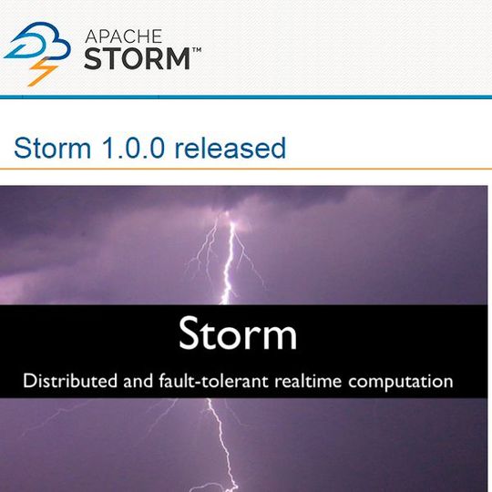 Storm 1.0 verspricht große Fortschritte bei der Usability und bei der Performance. So soll Version 1.0 beispielsweise bis zu 16-mal schneller sein als der Vorgänger und zudem die Latenz um bis zu 60 Prozent verringern. Storm 1.0 verspricht große Fortschritte bei der Usability und bei der Performance. So soll Version 1.0 beispielsweise bis zu 16-mal schneller sein als der Vorgänger und zudem die Latenz um bis zu 60 Prozent verringern.