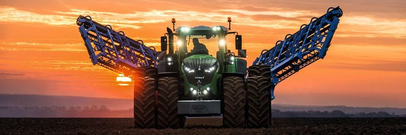 Das Muscle Car unter den Traktoren: der Fendt 1050 Vario mit satten 500 PS!(Bild:  AGCO)
