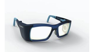 Die Brille ist vielseitig anpassbar, da sich Länge und Neigung der Bügel verstellen lassen und flexible Nasenpads im Einsatz sind. (Frank Plastic)