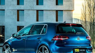 Mit dem getunten Golf fällt die 100-km/h-Marke schätzungsweise nach 3,5 Sekunden. (O.CT Tuning)