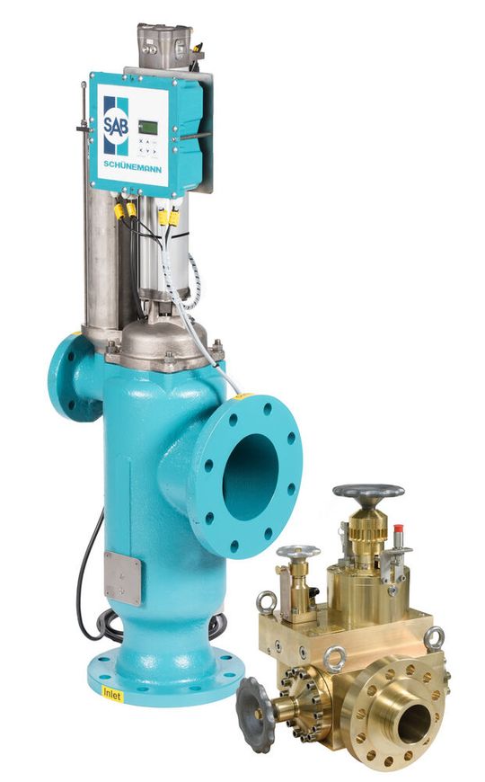 Die Firma Georg Schünemann stellt unter anderem selbstreinigender Automatikfilter aus Gusseisen her, wie die neue F451 Automatikfilterserie.(Bild:  Schnünemann/Ulrichs)