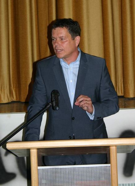 Andreas Sobe vom Autohaus Lueg lobte die enge Verzahnung von Theorie und Praxis. (Archiv: Vogel Business Media)