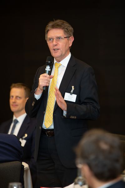 Viele Teilnehmer wollten von Klaus Vitt Details zur OZG-Umsetzung erfahren (Gaby Ahnert – Eventfotograf)