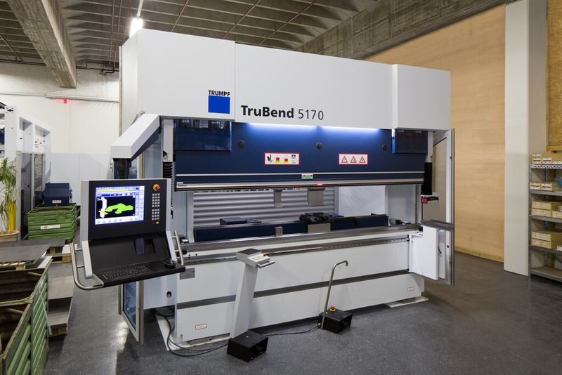 Die Abkantpresse Tru Bend 5170 von  Trumpf (Bild: Emde)