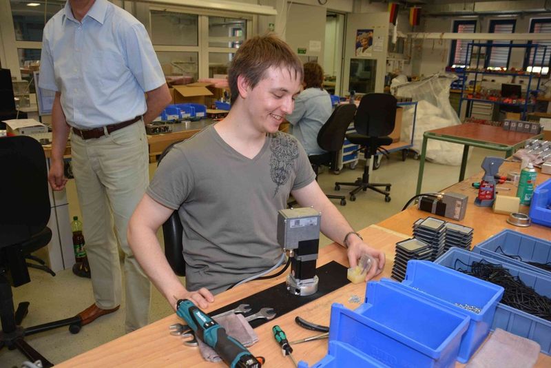 In der Montage bei der Jenaer Antriebstechnik. (Bild: Jenaer Antriebstechnik)