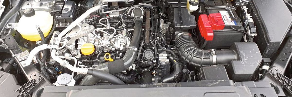 Hightech und Hochvolt trifft Hochdruck: Wer Fahrzeuge wie diesen Austral mit Kärcher und Co. bearbeiten möchte, dem erteilt Renault eine klare Absage. Warum wohl? (Bild: Dominsky – VCG)