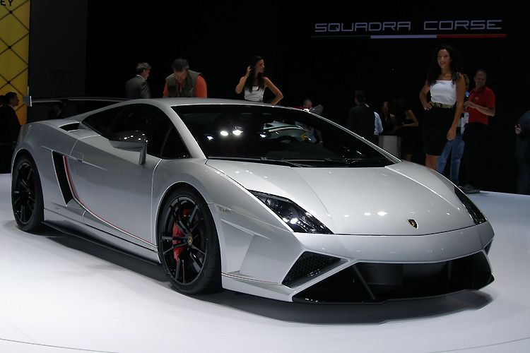 Lamborghini zeigt auf der IAA den Lamborghini Gallardo LP 570-4 Squadra Corse. (Foto: Grimm)