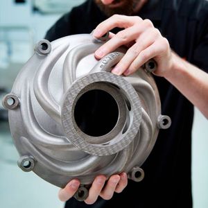 3D-gedruckter Verteiler aus IN718