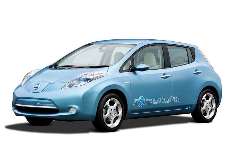 Äußerlich präsentiert sich der Leaf als modernes, aber unauffälliges Kompaktauto. (Archiv: Vogel Business Media)