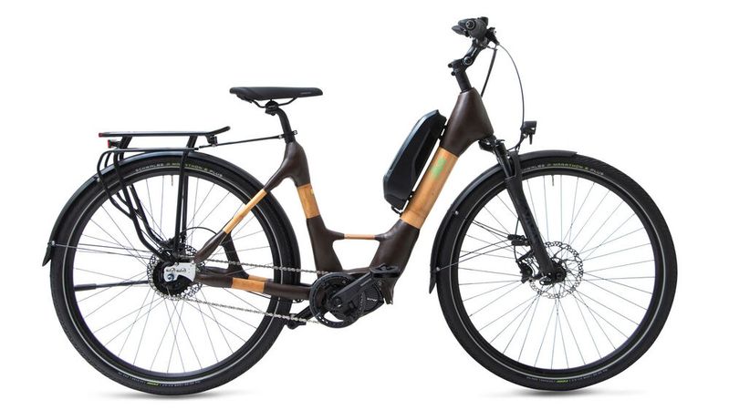 Der neue Tiefeinsteigerrahmen von My Boo ist an den dunklen Verbindungsteilen erkennbar.(Bild:  My Boo)