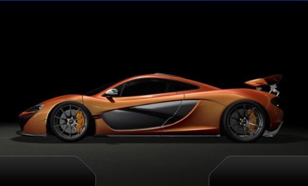 Der McLaren P1: der Supersportwagen mit Hybridantrieb und einer Systemleistung knapp 675 kW und 900 Nm Drehmoment (McLaren Automotive Limited)