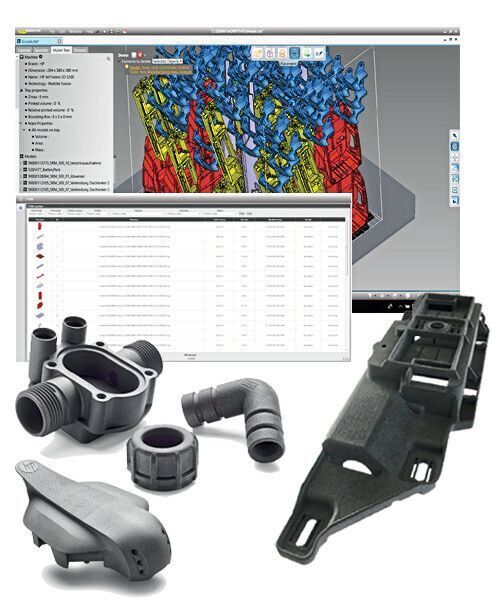 Bei der 4D_Additive Manufacturing Software Suite werden die CAD-Daten aller
gängigen Systeme wie Catia, NX, Solidworks, Creo, STEP oder JT mit allen
Fertigungsinformationen (PMI) gelesen und als exakte B-Rep-Geometrie verarbeitet. (Core Technologie)