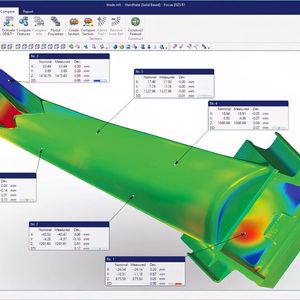 LK will announce that its Focus software has been made part of the strategic software framework of IMG (International Metrology Group), to which LK belongs. It means that it is now possible to combine the speed and detail of Focus point cloud acquisition with touch probing data and analyse the multi-sensor input in Camio.(Source:  LK Metrology)