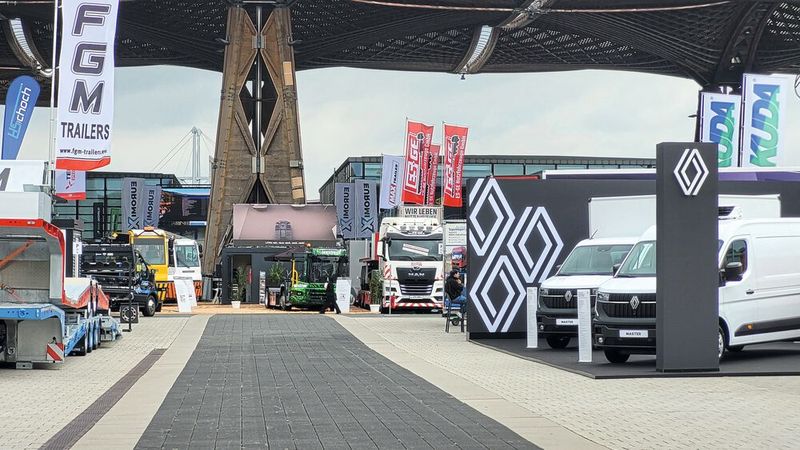 Wie immer sind auch die Außenflächen in Hannover gut gebucht. (Bild: Wehner / VCG)