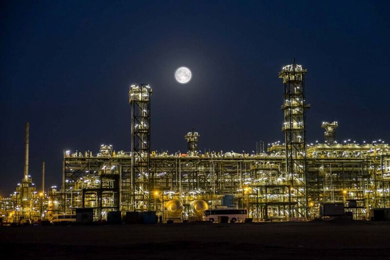 The Shah sour gas field and associated processing facilities are operated by Adnoc Sour Gas, a joint venture between Adnoc and Occidental Petroleum. (Adnoc)