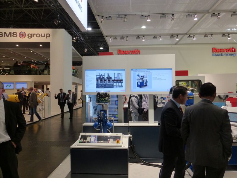Impressionen vom Metallurgiemessen-Quartett Gifa, Metec, Thermprocess und Newcast 2015 in Düsseldorf. (Bild: Finus)