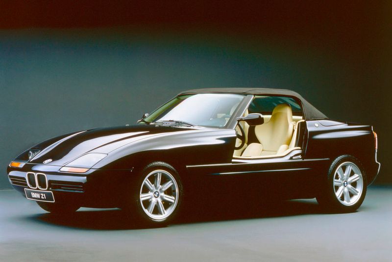 Als 1989 die Serienfertigung des Zweisitzers anlief, erzielten zuteilungsreife Kaufverträge für den Z1 bereits Aufpreise von 20.000 bis 30.000 Mark. (BMW)
