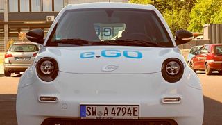 Ist er nicht knuffig? Der E-Go Life wäre eine angenehme Bereicherung für das Straßenbild. (Bild: Rosenow/»kfz-betrieb«)