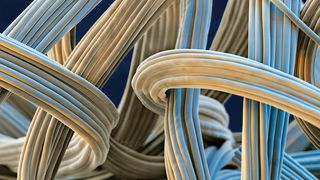 Die BASF will die Fasertechnologie von Zelfo mit Hilfe zahlreicher chemischer Zusatzstoffe für die Papierherstellung weiter verbessern. Die BASF ist auch an anderen Faserproduktionen beteiligt, u.a. an der Produktion von Spandex-Fasern (siehe Bild) für die Textilindustrie. (Bild: BASF)