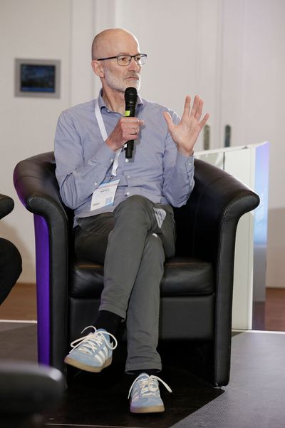 Teil des Panels: Thomas Weber (Open Telekom Cloud) (Bild: Vogel IT-Medien)