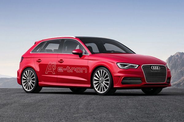 Der Audi A3 e-tron: mit einer Leistung von 150 kW und einem Drehmoment von 350 Nm sportlich unterwegs (Audi)