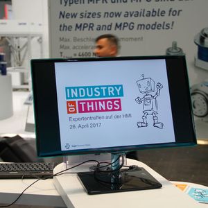 Am Mittwoch fand aufder Hannover Messe 2017 das erste Industry of Things Experten-Treffen statt. (Bild:  Industry of Things)