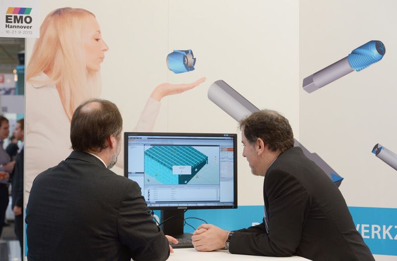 Rückblick: Eindrücke von der EMO Hannover 2013. (Bild: EMO Hannover)
