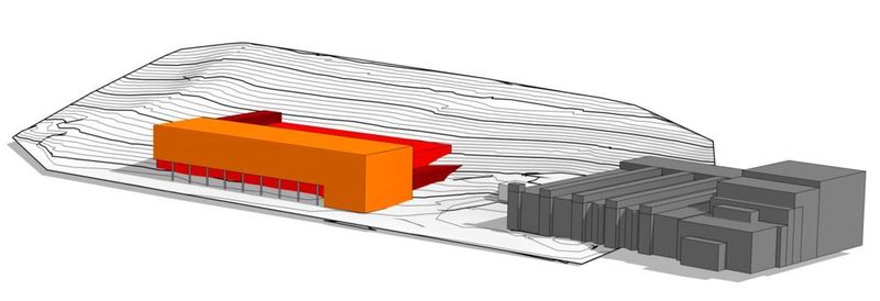 So soll das neue Entwicklungszentrum in Mulfingen aussehen. (EBM-Papst/Architekturbüro Kraft+Kraft)