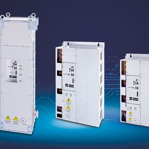 Die Drei-Level-Technologie der SD4M-Serie von Sieb & Meyer liefert, in der Kombination mit geräteabhängigen Schaltfrequenzen bis zu 32 kHz, eine sehr gute Stromqualität und sorgt so für geringste Motorverluste und einen entsprechend hohen Wirkungsgrad.(Bild:  Sieb & Meyer)