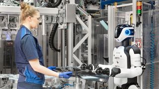 BMW hat mit dem Piloteinsatz von humanoiden Robotern im Werk Leipzig begonnen. (Bild: Die Photodesigner)