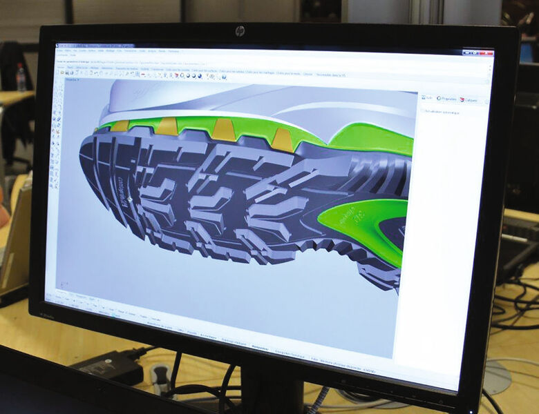 Dank des betriebsinternen 3D-Druckers kann Salomon Änderungen sofort umsetzen. (Bild: Salomon)