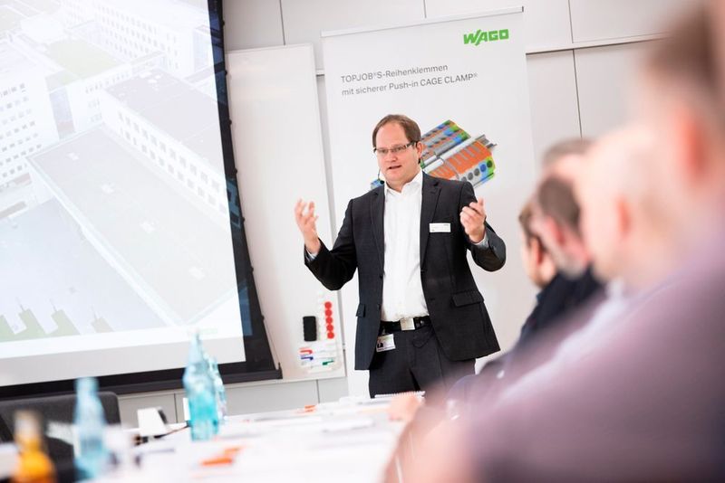 Themen wie Digitalisierung, Automatisierung und digitaler Zwilling standen im Mittelpunkt des Technologieworkshops bei Wago in Minden. (Wago)