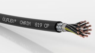 Die Ölflex Chain 819 P und Ölflex Chain 819 CP erreichen aufgrund einer neuartigen Lapp-PU-Spezialmischung PUR-ähnliche Materialeigenschaften. (Lapp)