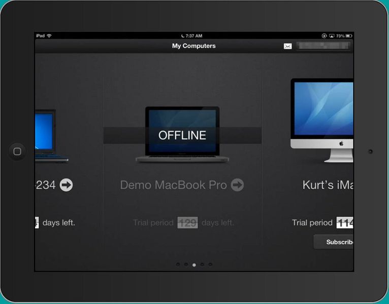 Parallels Access verwaltet auch mehrere Apple- und Windows-Rechner. Anwender greifen auf diese zu... (Bild: Parallels)