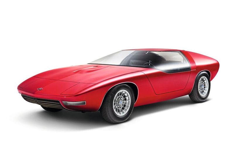 Der Opel CD erinnerte 1969 stark an die Klassiker des italienischen Automobildesigns. (Bild: Opel)